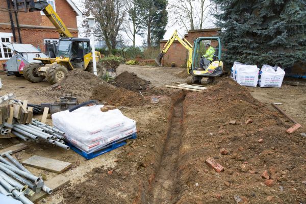 Drainage Ditch Digging in Clearfield