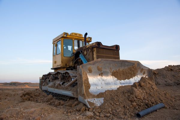 Bulldozer Land Grading in Clearfield
