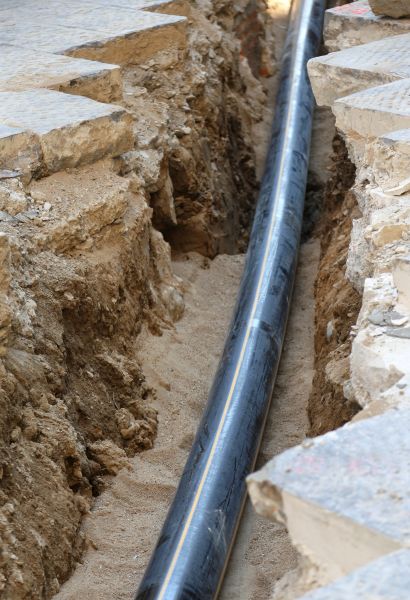 Drainpipe Trenching in Clearfield