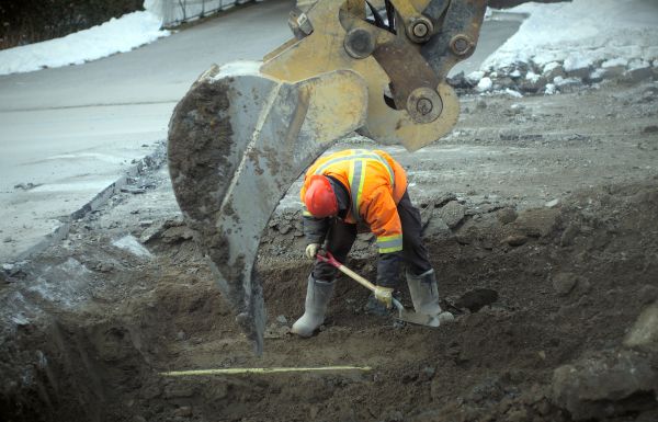 Drain Excavation in Clearfield