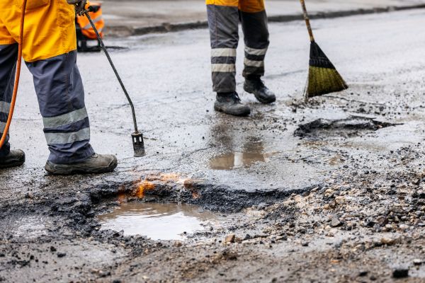 Cost of Gravel Pothole Repair in Clearfield