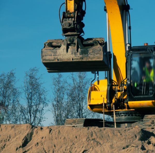Ditch Grading in Clearfield
